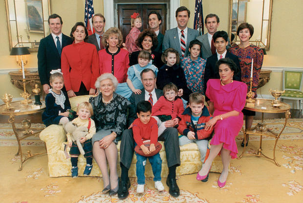 Bush Family at the White House 