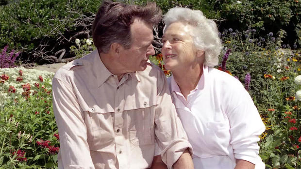 George H.W. Bush and Barbara Bush 