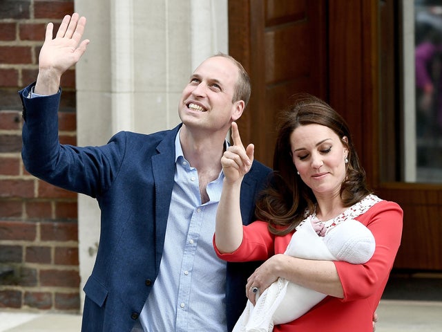 The Duke & Duchess Of Cambridge Depart The Lindo Wing With Their New Son 