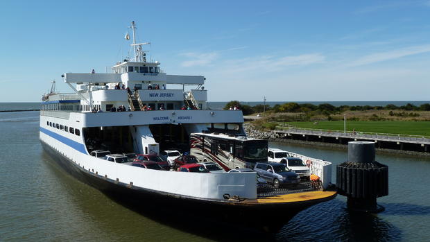 MV New Jersey Arriving at Cape May 
