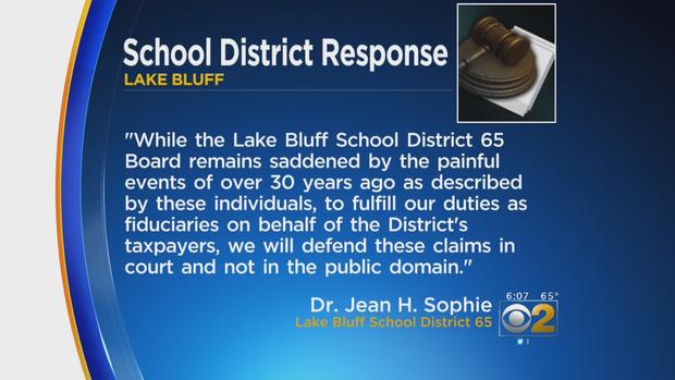 Lake Bluff response 