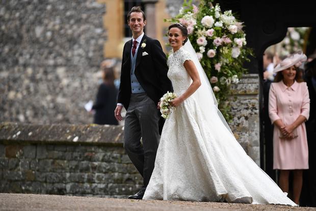 BRITAIN-ROYALS-PEOPLE-MIDDLETON-MARRIAGE 