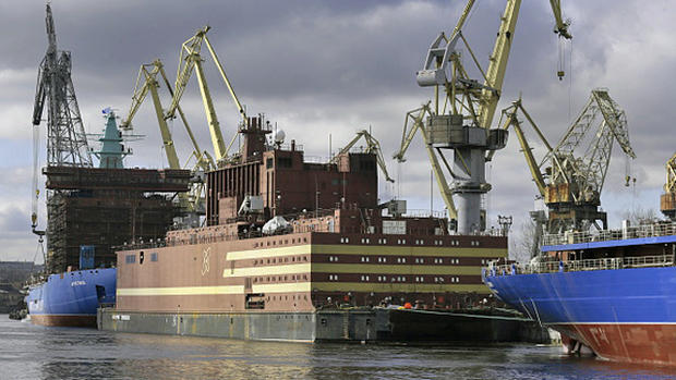 Floating nuclear power plant 'Akademik Lomonosov' 