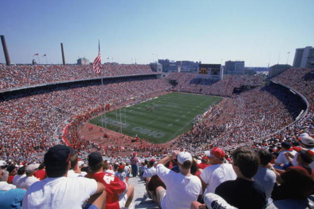 A general view of Ohio Stadium 