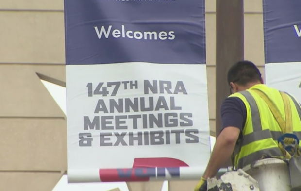 NRA Convention preps in Dallas 