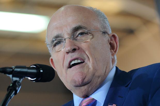 Former New York City mayor Rudy Giuliani 