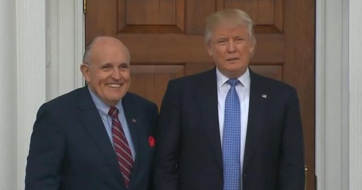 Trump repaid Cohen $130K for payment to porn star, Giuliani says - CBS News