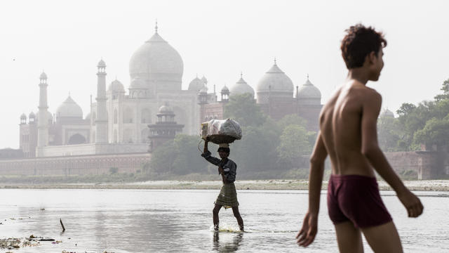 General Views of Agra In India 