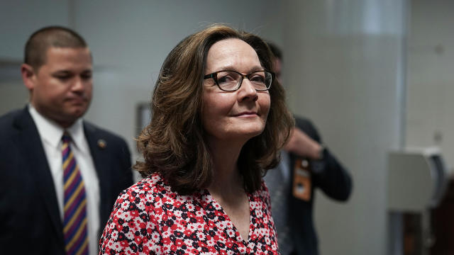 President Trump's Nominee To Be CIA Chief Gina Haspel Meets With Lawmakers On Capitol Hill 