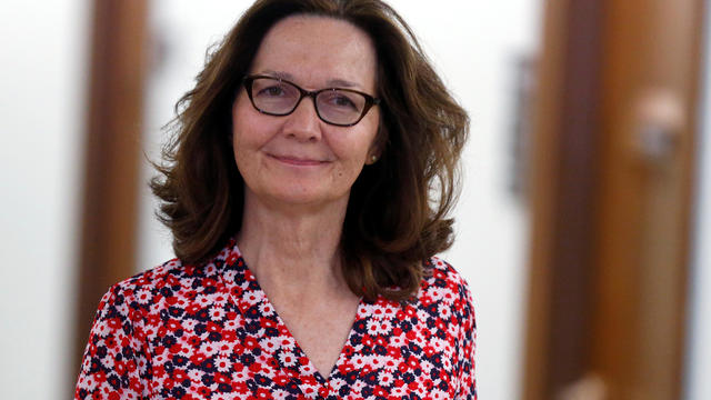 Nominee to be Director of the Central Intelligence Agency Gina Haspel arrives for meetings with Senators on Capitol Hill in Washington 