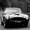 Behind the wheel of the Aston Martin