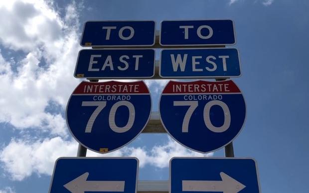 I-70 signs 
