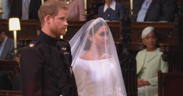 Traditional royal wedding ceremony gets a modern feel - CBS News