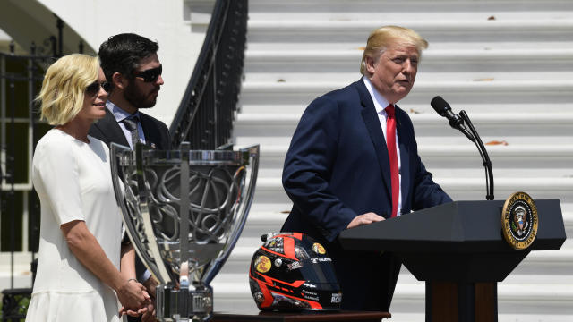 President Trump Departs White House For West Virginia 