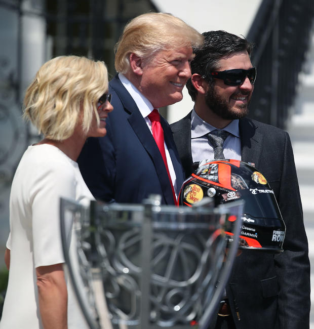 President Trump Hosts NASCAR Cup Series Champion Martin Truex Jr. At The White House 