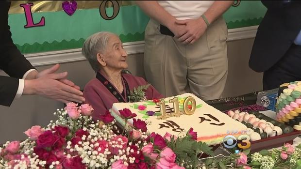 woman turns 110 years old 