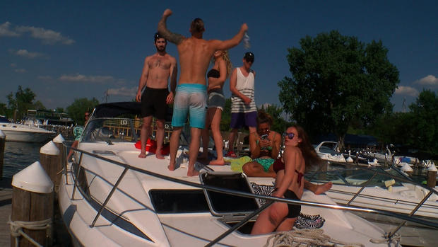 Boaters On Lake Minnetonka 