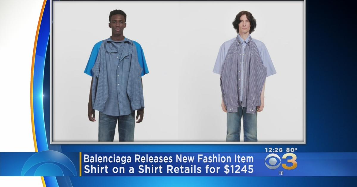 Balenciaga's $1,245 New Fashion Item Is Just A Shirt Hanging From T-Shirt