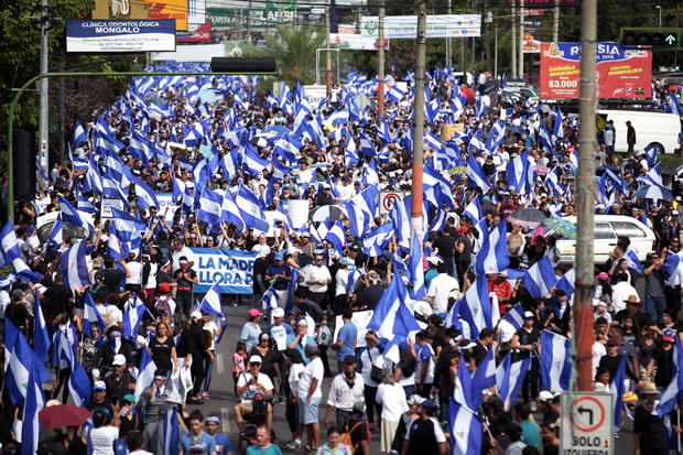 NICARAGUA-POLITICS-PROTESTS 