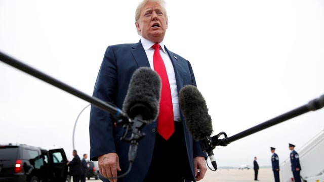 President Trump Departs White House For West Virginia 