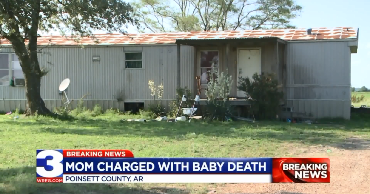 Arkansas Infant Found Dead In Dryer, Family Says; Mother Charged - CBS News