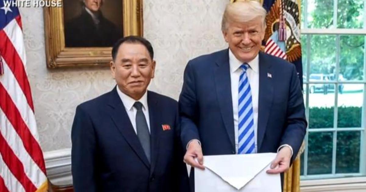 Trump publicizes original letter from Kim Jong-un during European