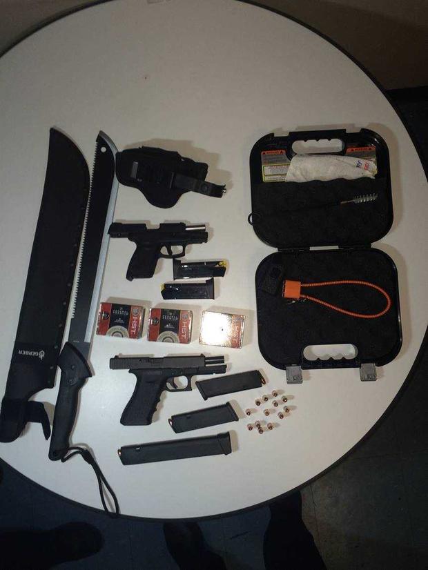Port Authority Weapons Recovered 