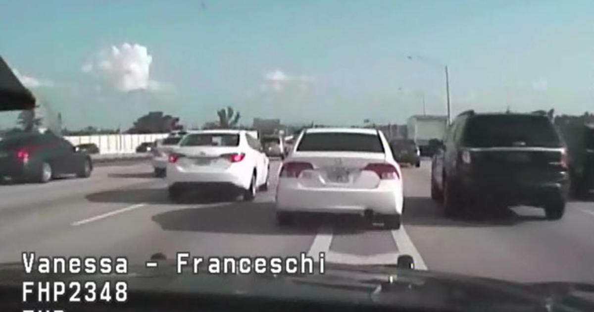 Fhp Releases Dashcam Video After Driver Intentionally Rams Cruiser Cbs Miami 6942
