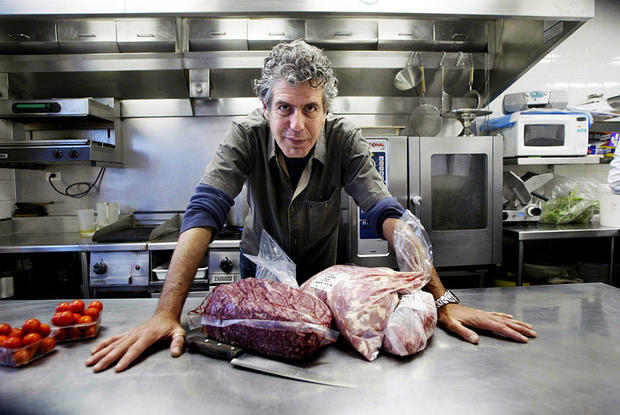 Chef Anthony Bourdain from New York in Sydney, 17 March 2005. SHD Picture by JA 