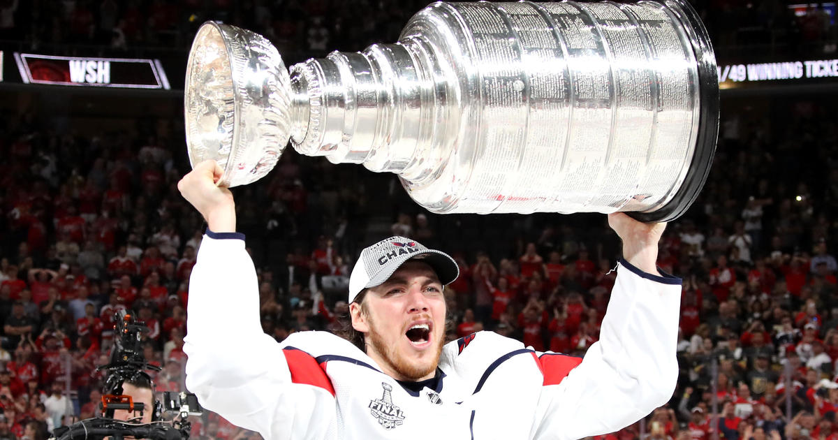 TJ Oshie touched the Stanley Cup as a kid. He still won it as an adult.