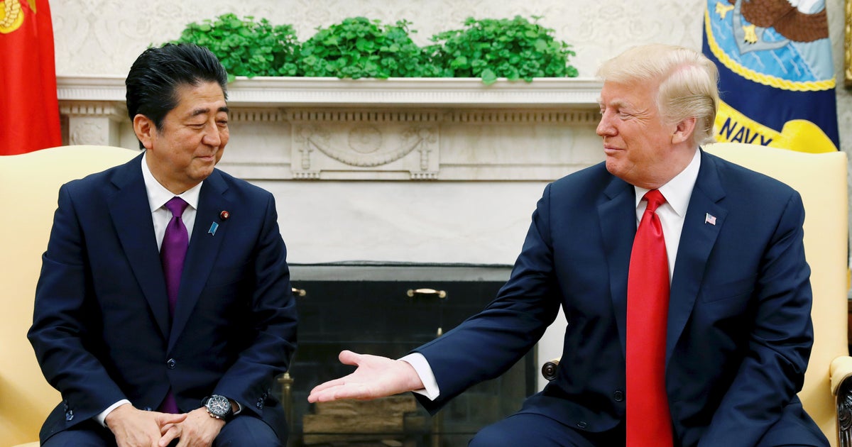 Melania Trump can't fly for a month, Trump says CBS News