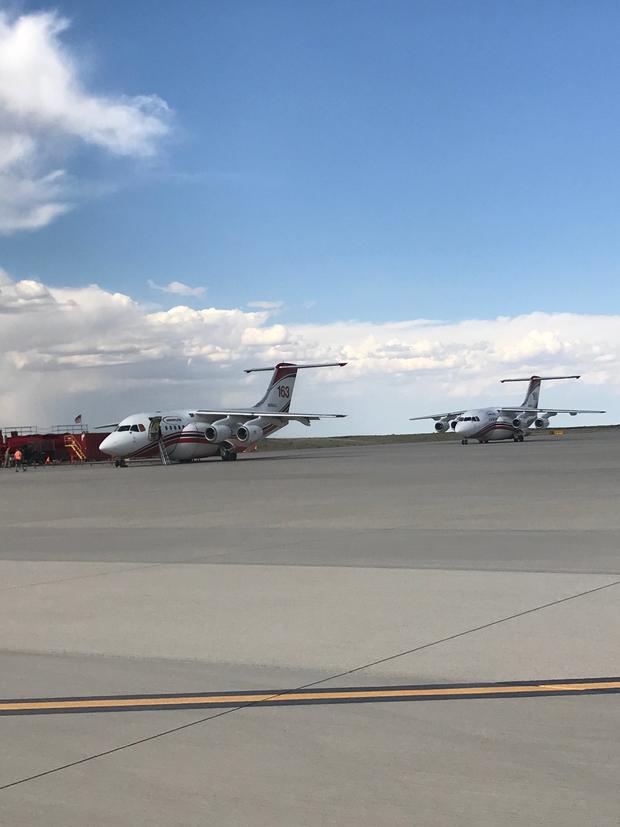 CSprgs Air Tanker Base 1 (from Colorado Springs Airport tweet) 