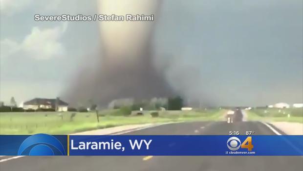 Tornado Near Laramie, Wyoming 