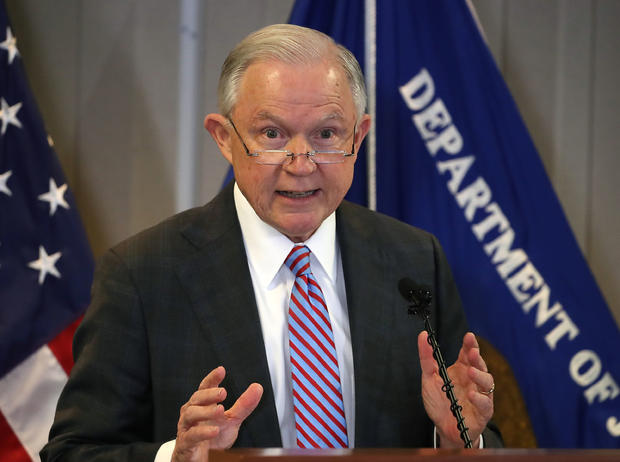 Attorney General Jeff Sessions Speaks On The Country's Asylum System At The Executive Office For Immigration Review 