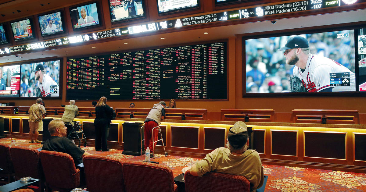 New data suggests legal NFL betting has hit an all-time high - CBS News