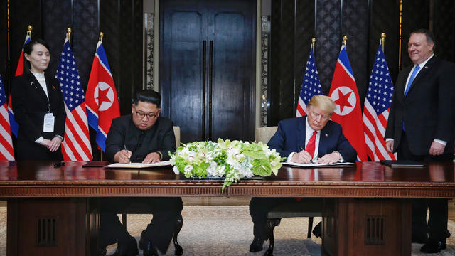 Trump, Kim -- U.S.-North Korea summit 