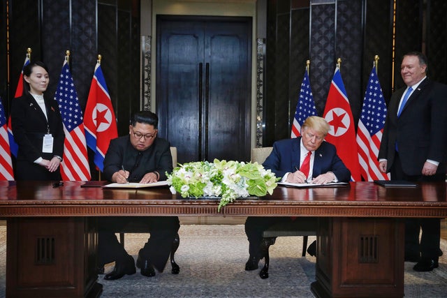 Trump, Kim -- U.S.-North Korea summit