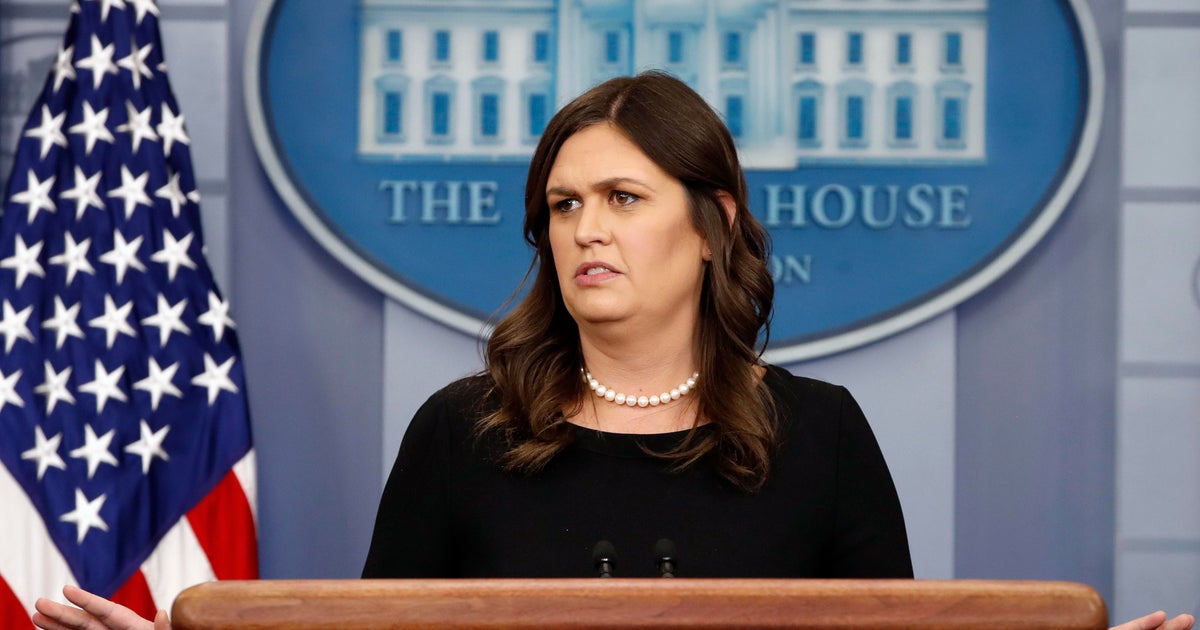 Sarah Sanders says she was asked to leave Red Hen restaurant because