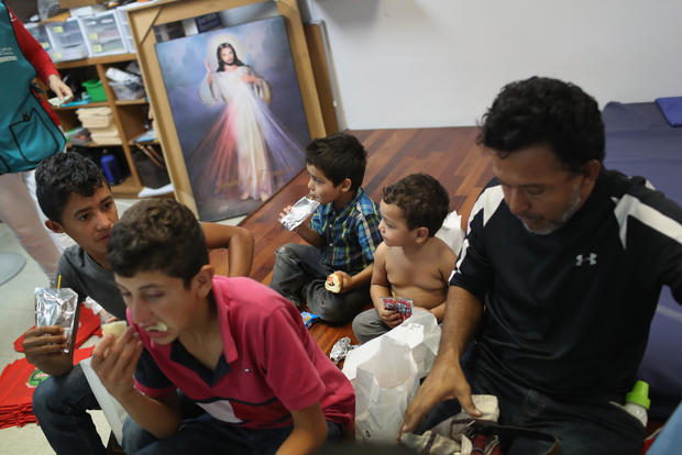 Immigrant Shelters On Both Sides Of U.S. Mexico Border Aid Migrants In Need 