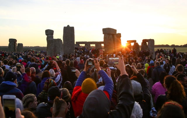 BRITAIN-SOLSTICE-STONEHENGE 