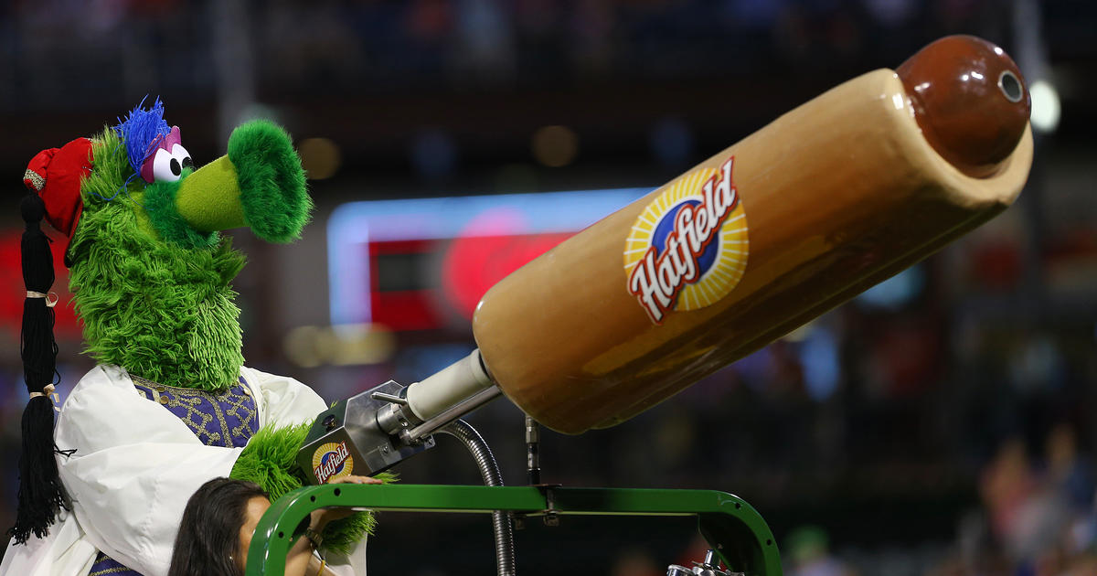 Phillie Phanatic Injures Woman After She Was Shot In Face By Hot