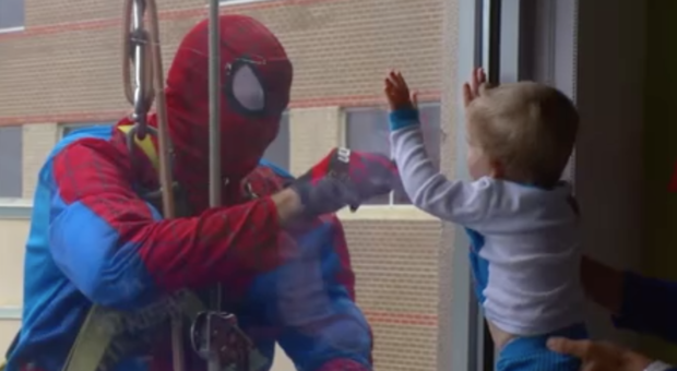 window washer superheroes 