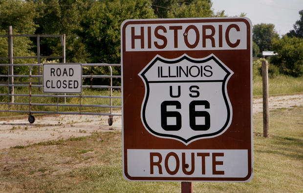 Historical Route 66 Increasingly Threatened By Development 