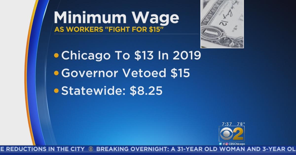 Minimum Wage In Chicago Is Now 12 An Hour CBS Chicago