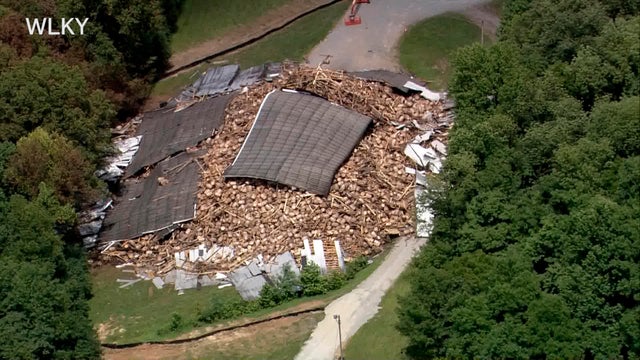 Bourbon Warehouse Collapse 