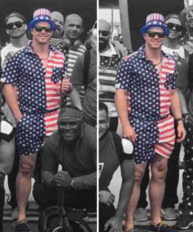 Twitter 上的NESN：The Red Sox rocked #WorldCup outfits for their trip to  Minnesota, and Joe Kelly obviously stole the show.    / Twitter
