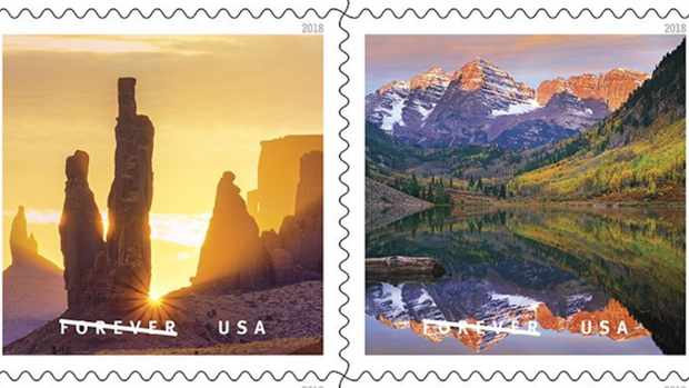 O Beautiful stamps (USPS) 