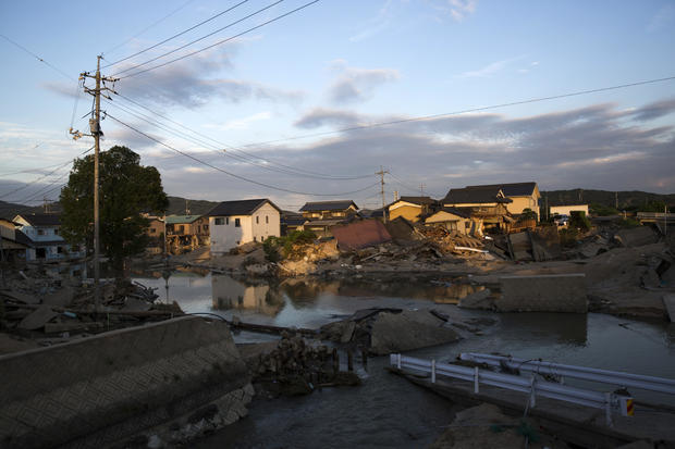 Historic Heavy Rain And Landslides Hit Japan 