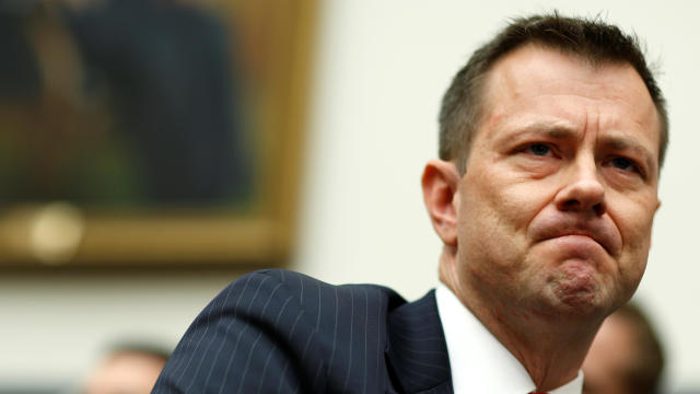 FBI Deputy Assistant Director Peter Strzok testifies before joint House hearing on Capitol Hill in Washington 