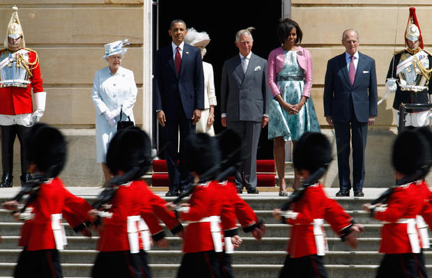 US President Barack Obama Visits The UK - Day One 